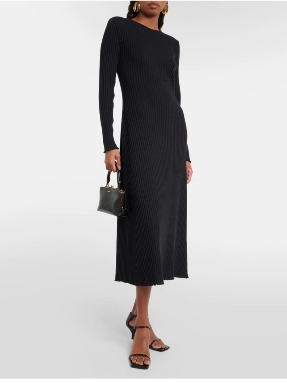 Vince Midi cotton dress in coastal